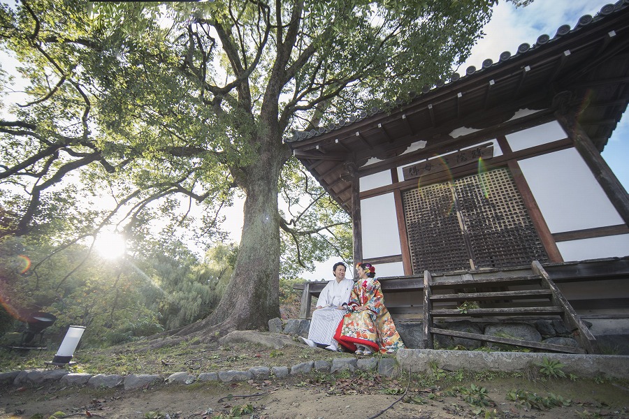 大覚寺　大沢池11月中旬