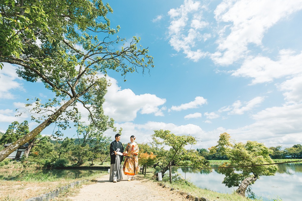 大覚寺　大沢池